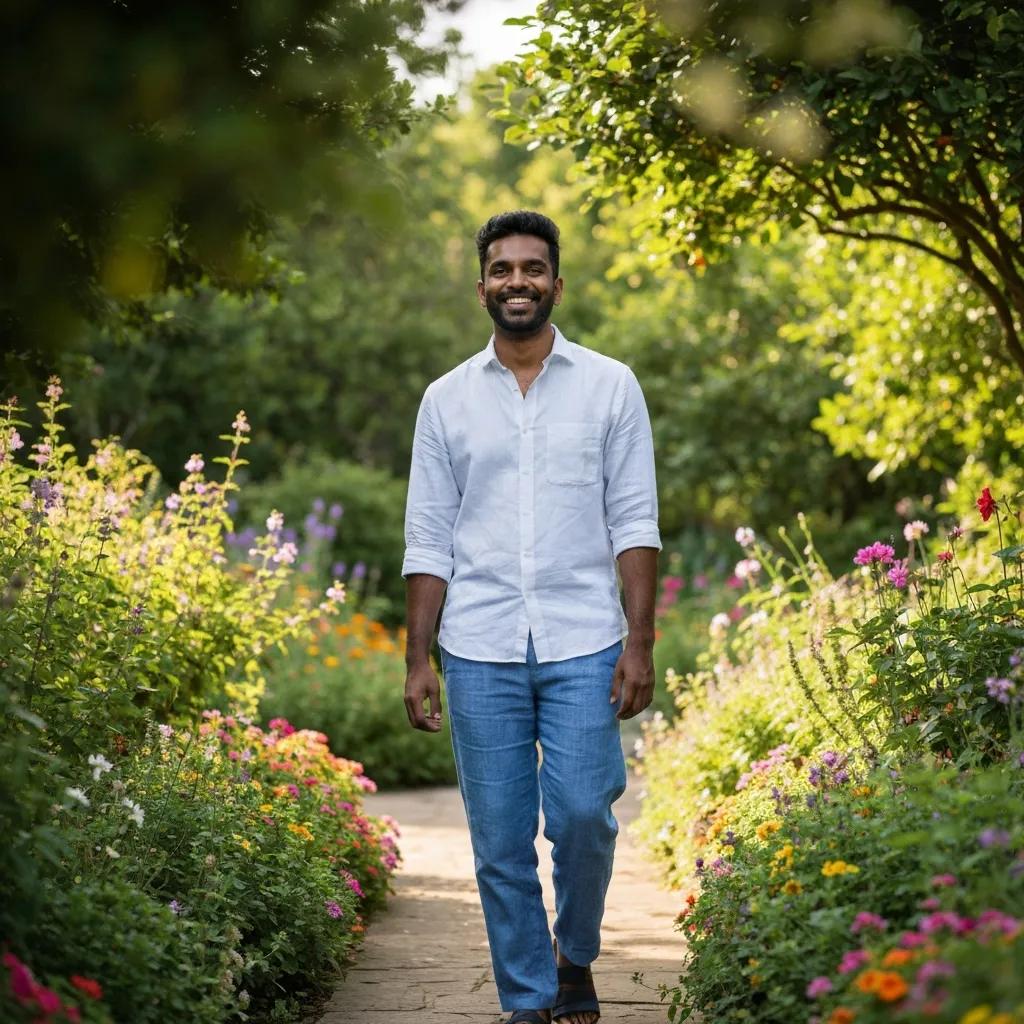Person enjoying pain-free mobility in a park, symbolizing effective non-surgical pain relief options