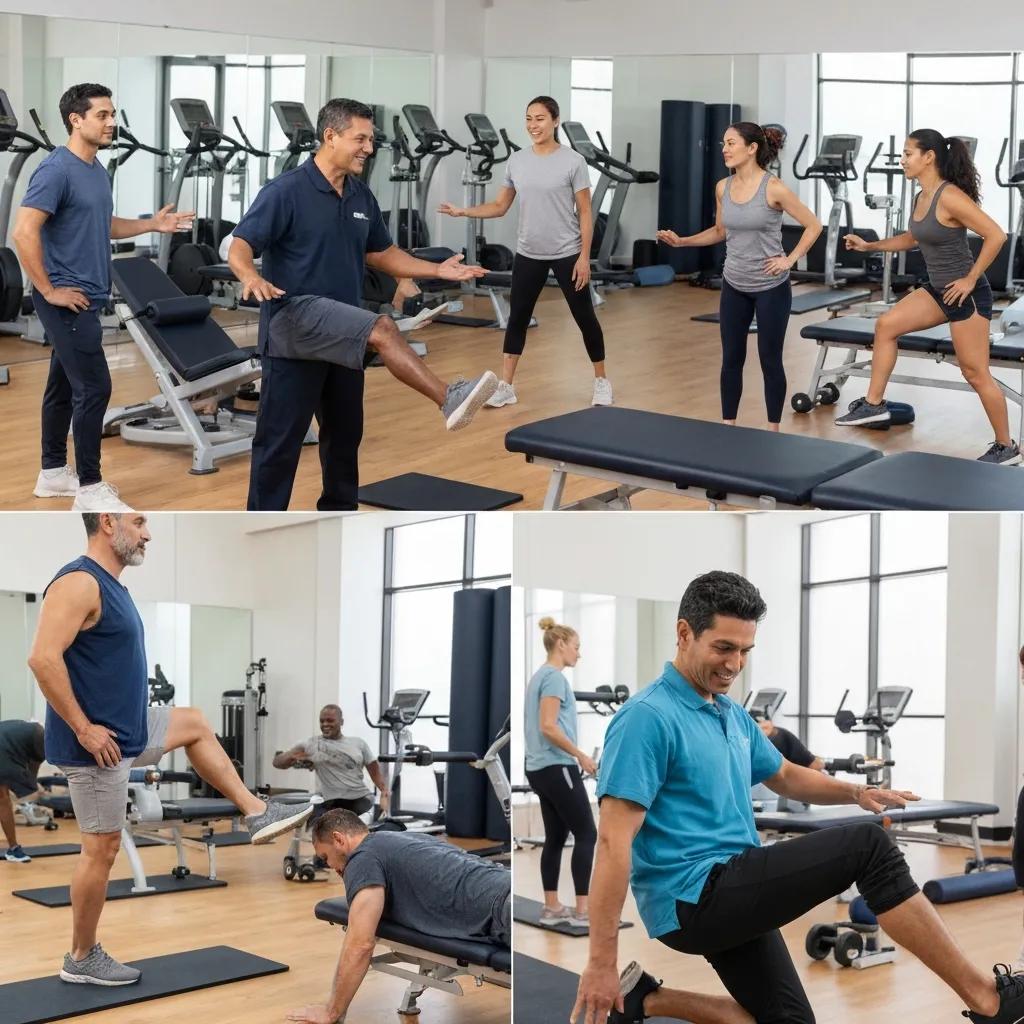 Patients undergoing physical therapy for joint conditions related to regenerative cellular therapy