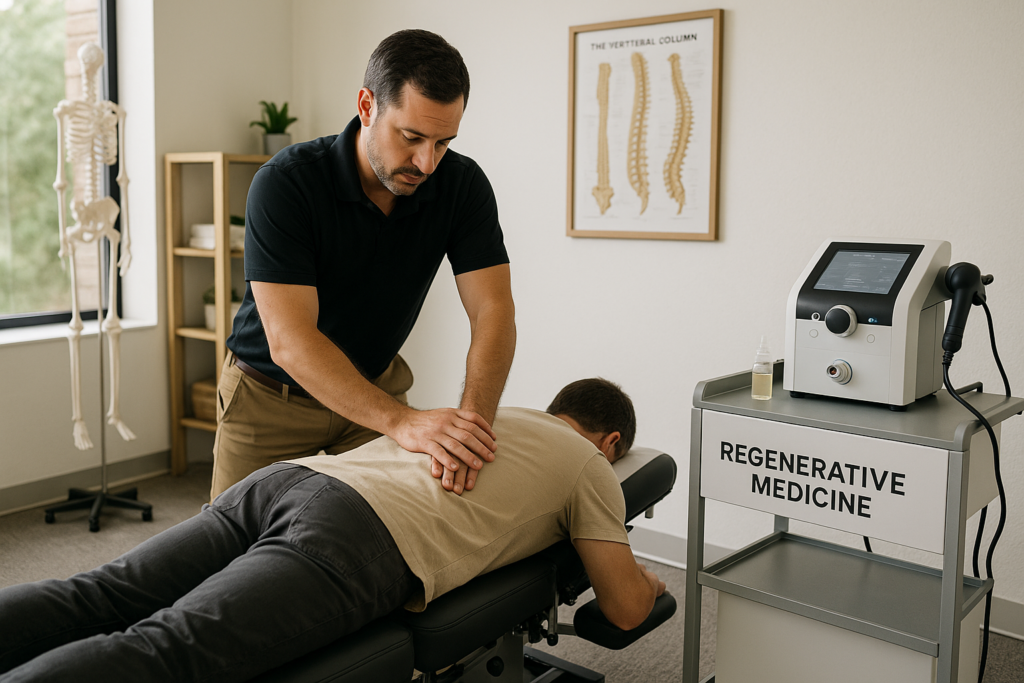 Chiropractic Care vs Regenerative Medicine for Chronic Joint Pain: Which Option May Fit Your Condition?