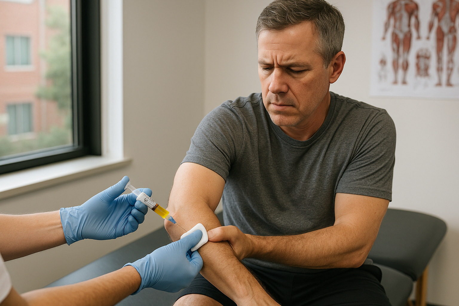 PRP for Tendon Injuries in Houston: Can It Help Tennis Elbow, Rotator Cuff Pain, or Achilles Tendonitis?