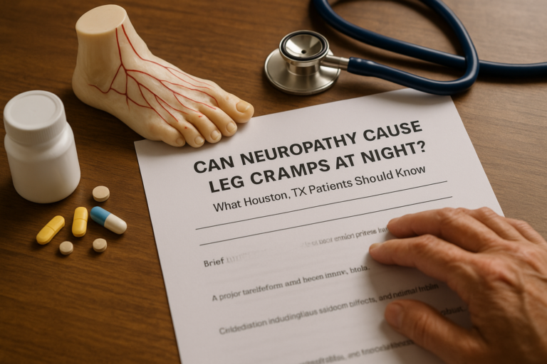 Can Neuropathy Cause Leg Cramps at Night? What Houston, TX Patients Should Know