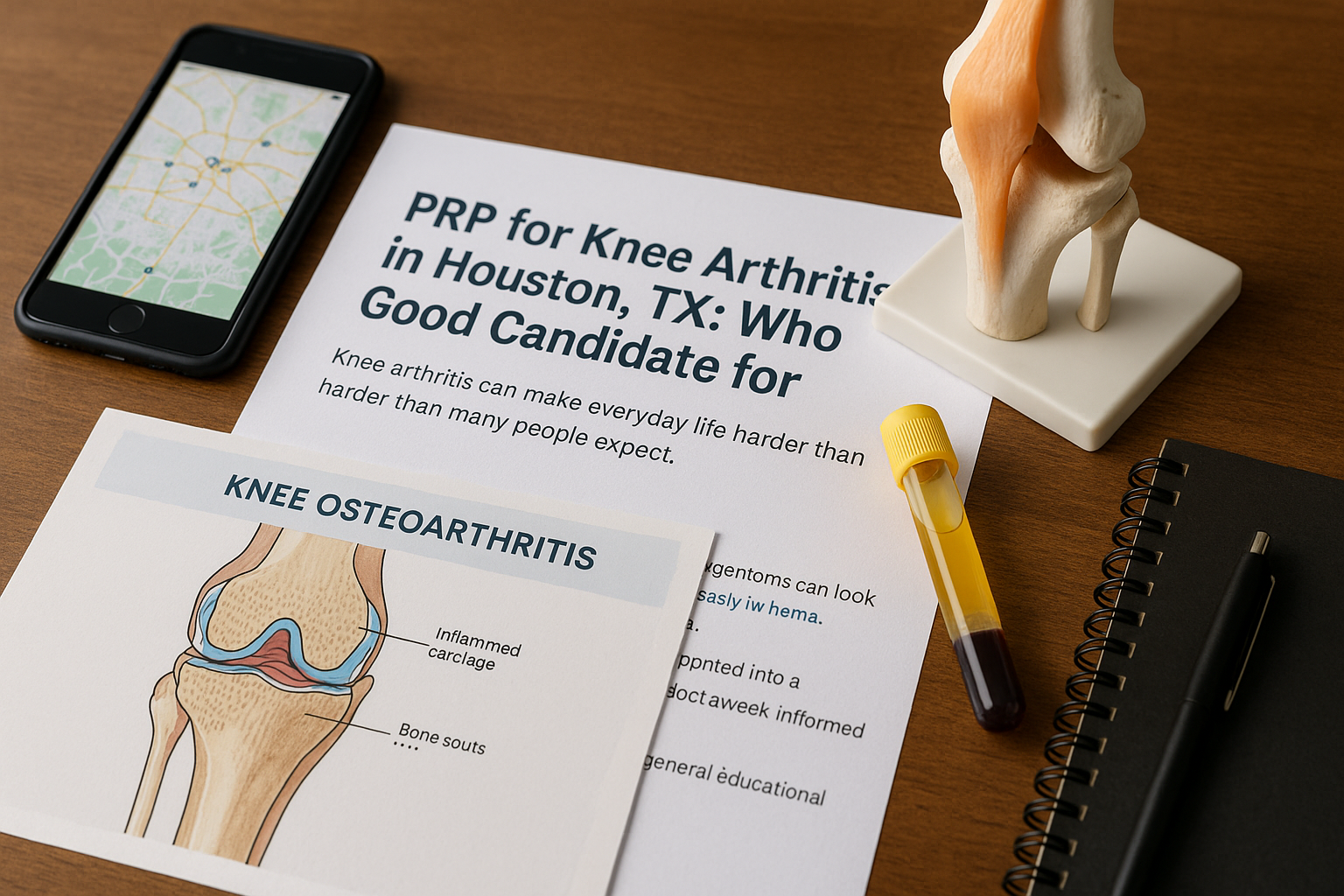 PRP for Knee Arthritis in Houston, TX: Who May Be a Good Candidate for Non-Surgical Care?